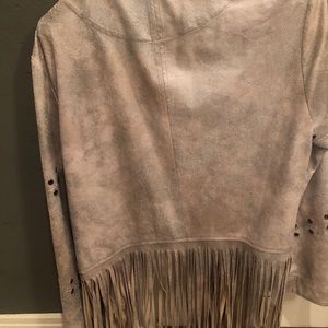 SW3 jacket with fringe